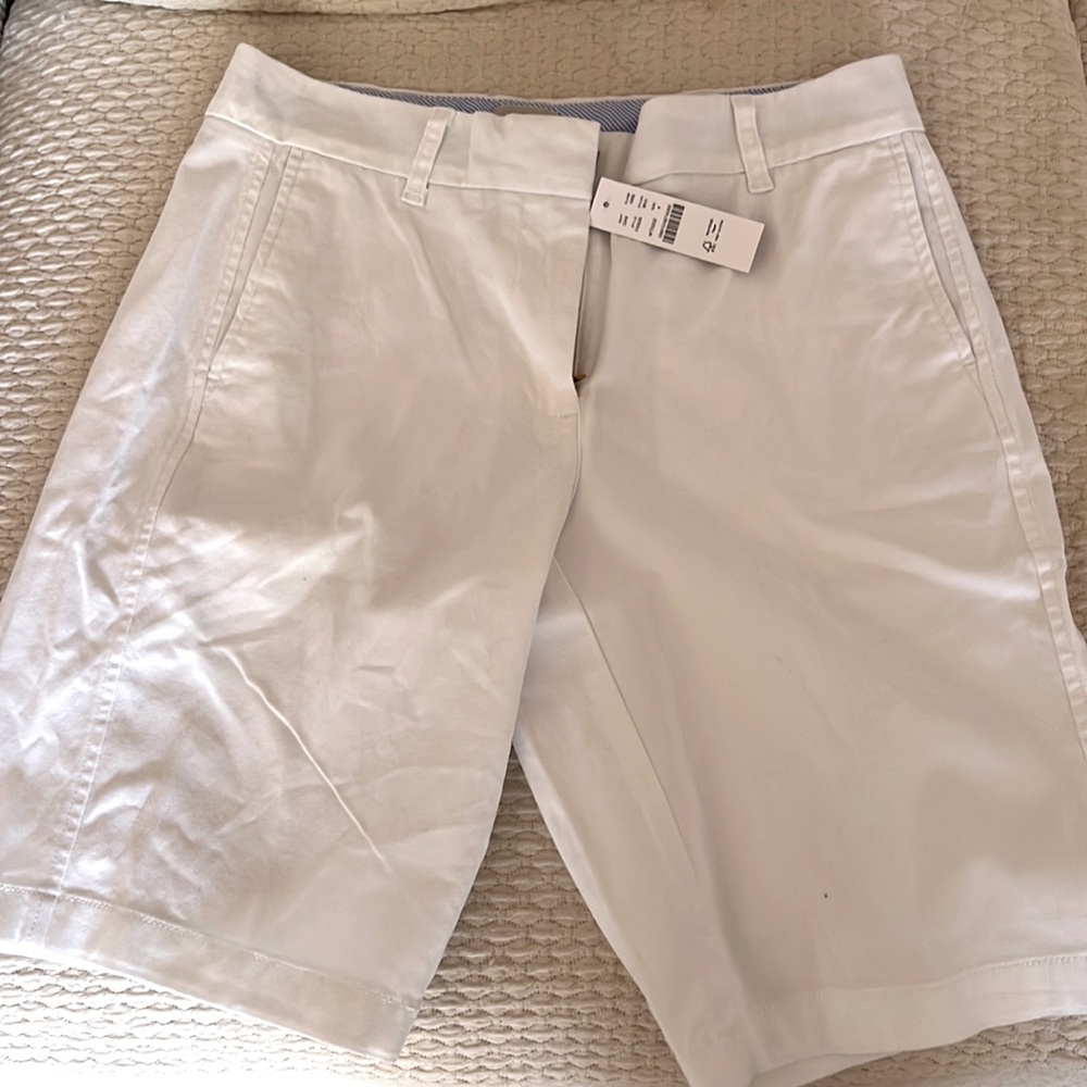 White Jcrew Shorts